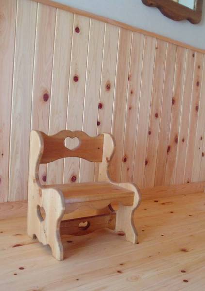  handmade * for children Country chair -* Country furniture 