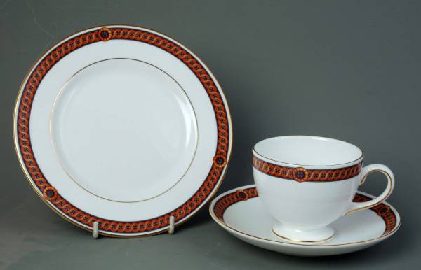  　ウェジウッド　　= 　Cup & Saucer & Plate　 = COMMODORE_画像1