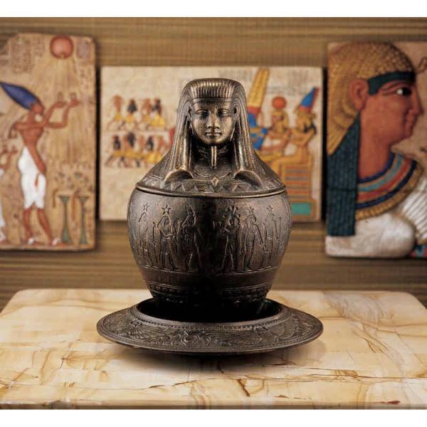 ヤフオク! - 鉄製のカノプス壺 エジプト発掘品レプリカミュー