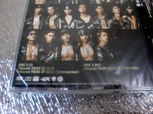CD EXILE:ALL NIGHT LONG/EXILE TRIBE:24karats TRIBE OF GOLD_画像3