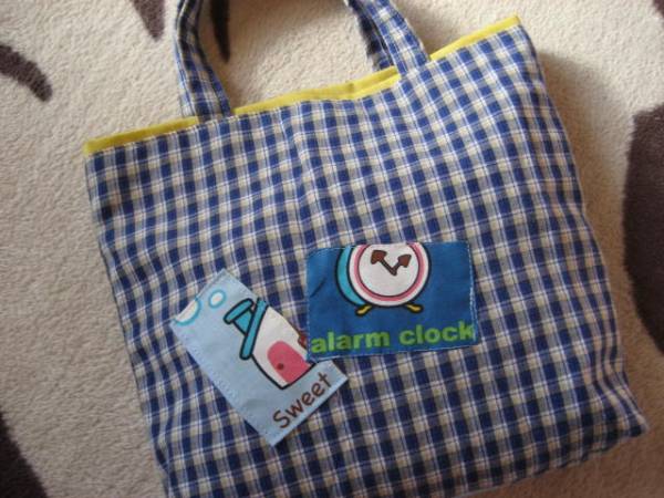 ★ハンドメイド　レッスンバック　トートバッグ　男の子用　A1