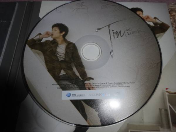 TIM（ティム）「４集 LOVE IS...」2007年韓国盤K-POP SDL-0057_画像2