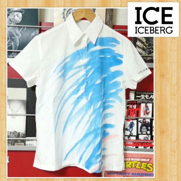 ICEBERG アイスバーグ プルオーバーシャツ イタリア製 正規品 XS