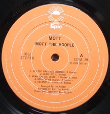 ★特選★MOTT THE HOOPLE/MOTT'1973USA EPIC_画像3