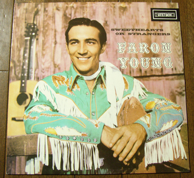 FARON YOUNG - LP/ 50's,ロカビリー,カントリー,STETSON,FIFTIES,C&W, Sweethearts Or Strangers, I'm A Poor Boy, Your Cheatin' Heart _画像1