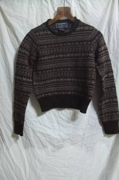 ☆☆送料無(wú)料☆☆Ralph Lauren☆フェアアイル柄☆ニットセーター☆S☆KIDS☆z20