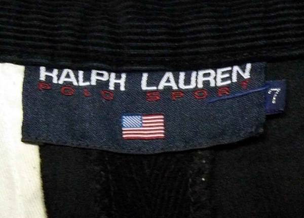  Ralph Lauren Polo спорт вельвет брюки 7 чёрный 