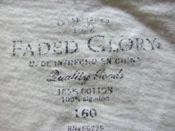 ＵＳＥＤ キッズ FADED GLORY トップス 160 黃緑色