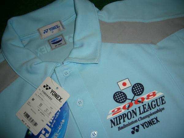 2008 バドミントン日本リーグ シャツ YONEX/M