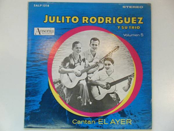 LP　JULITO RODRIGUEZ cantando el ayer　輸入盤_画像1