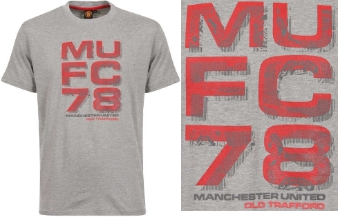 Manchester United MUFC78 Logo Tee S UK輸入 ユナイテッド_画像1