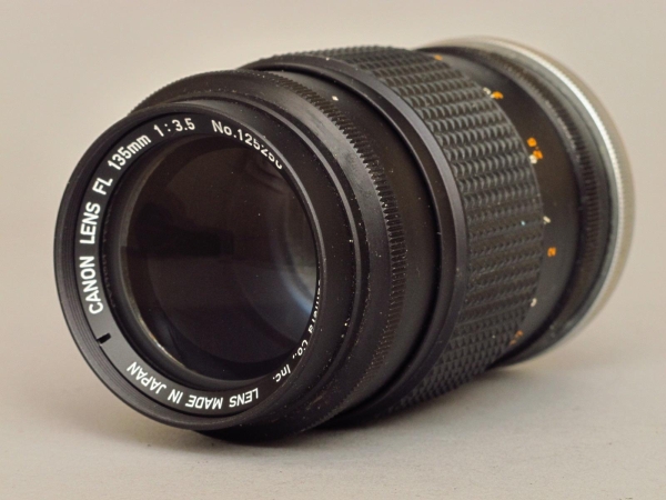 Canon キャノン FL 135mm F3.5 実用品_画像1