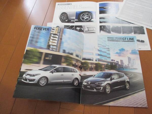 B6691 catalog * Renault *MEGANEme-ga-n+OP2014.10 issue 36P