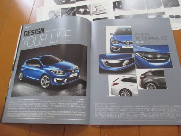 B6691 catalog * Renault *MEGANEme-ga-n+OP2014.10 issue 36P