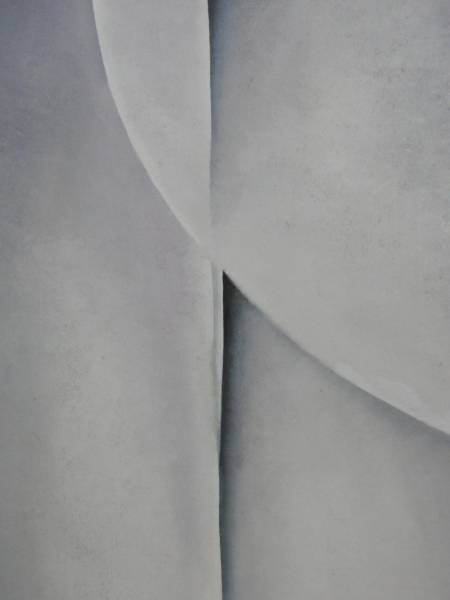 ジョージア・オキーフ、線と曲線、大判画集画、新品額装付