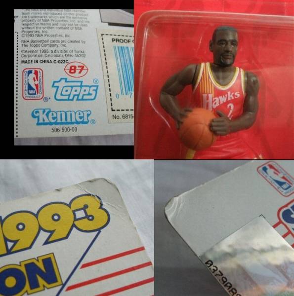 1993 year /Starting Lineup NBA basket doll STACEY AUGMON