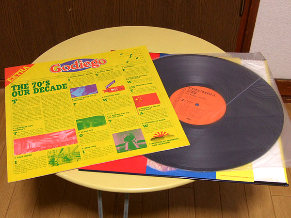 ゴダイゴ / OUR DECADE 70年代 僕たちの時代 LPレコード_画像3
