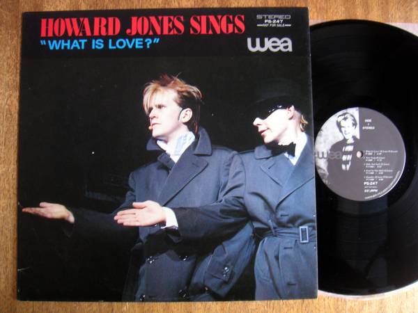 【LP】決定盤これがハワードジョーンズ第1集(PS247WEA1984年PROMO国内独自企画業界配布専用盤HOWARD JONES SINGS WHAT IS LOVE)_画像1