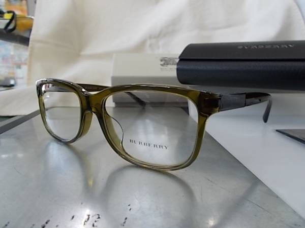 バーバリーBURBERRYウェリントン眼鏡フレームBE2164F-3356お洒落_画像2