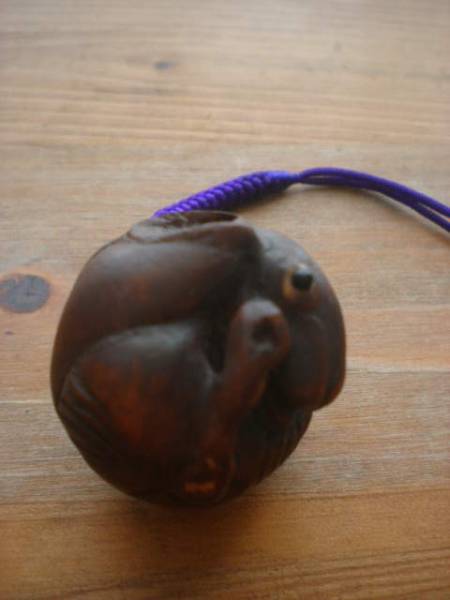 ⑦.. mouse netsuke ( middle ). Japanese clothes kimono strap free shipping 