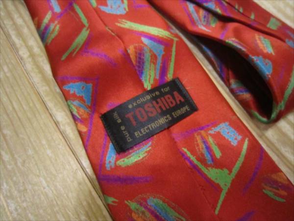  Showa era rare TOSHIBA Toshiba necktie rare commodity antique 