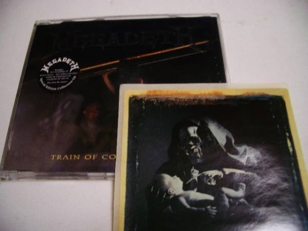 MaixCD Megadeth( mega tes)[Train of Consequences]EU limitation 6 truck record sticker attaching 