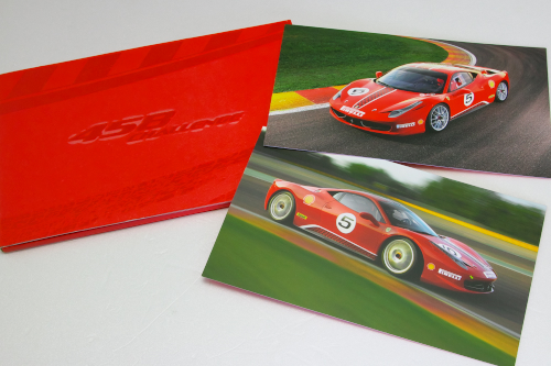  Ferrari 458 Challenge Portfolio catalog Italy 
