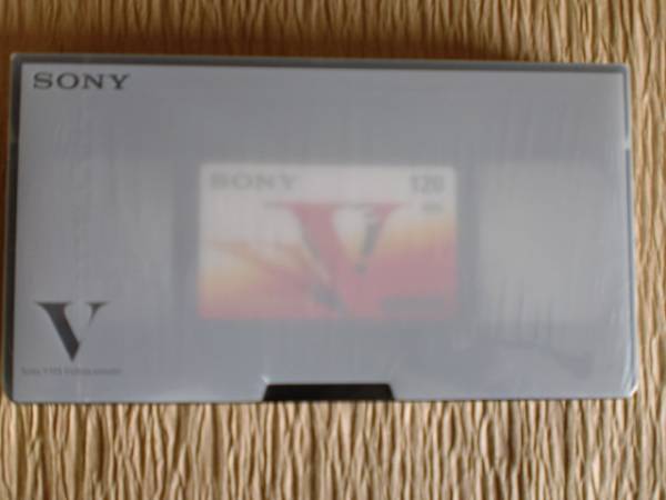 SONY　VHSビデオテープ　120分　5本　未開封です。
