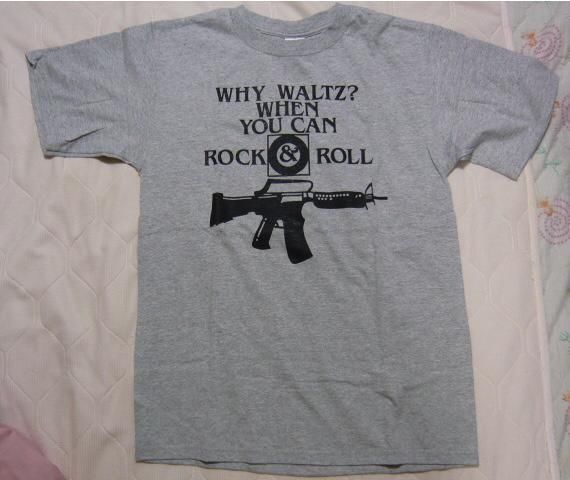 新品Why Waltz When You Can Rock & Roll tシャツL /ロック マシンガン 甲本ヒロト_画像1