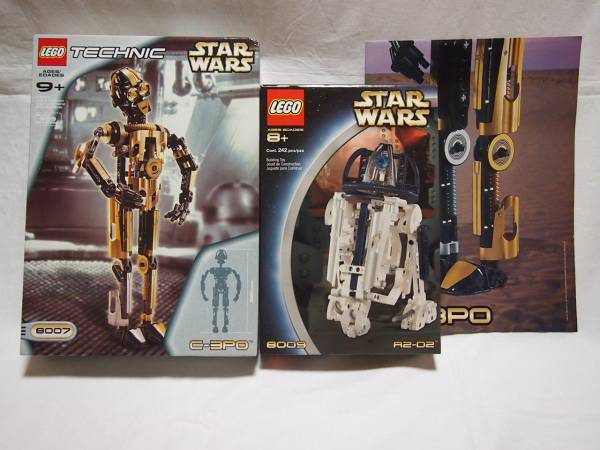 【未使用】レゴ スターウォーズ R2-D2 C-3PO Droid Collectors Set 65081_画像3