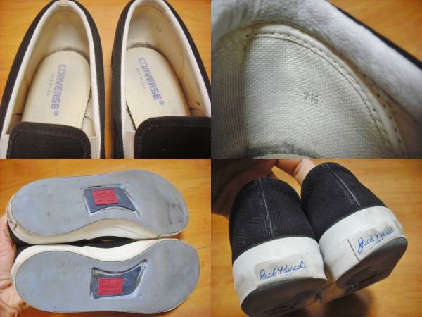 激レア！CONVERSE ジャックパーセル スリッポン USA制