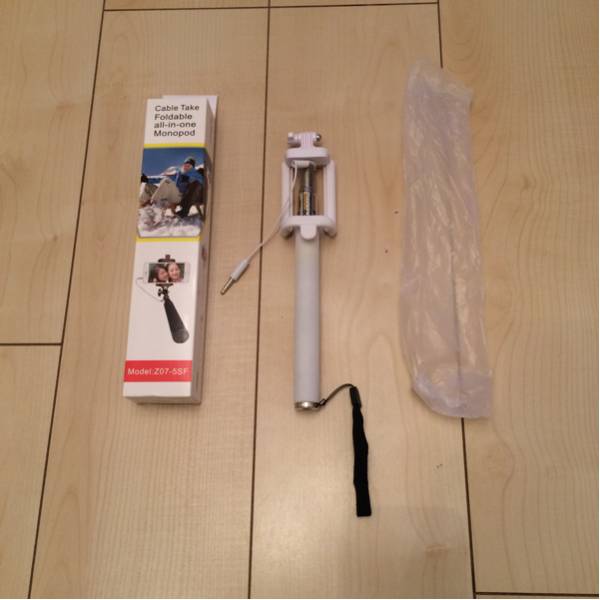 Cable Take Foldable all-in-one Monopod 自撮り用 未使用品_画像1