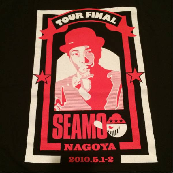 SEAMO シーモ Tシャツ TOUR FINAL 2010.5.1-2 ツアーファイナルT_画像1