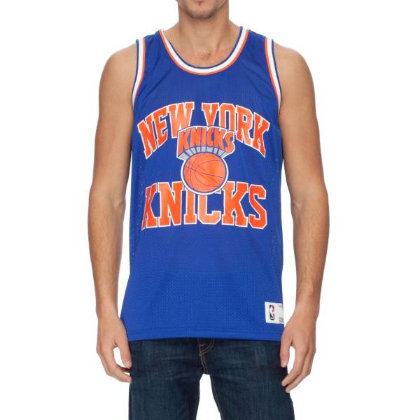 輝く高品質な ニックス Knicks ニューヨーク NY メッシュタンクトップ
