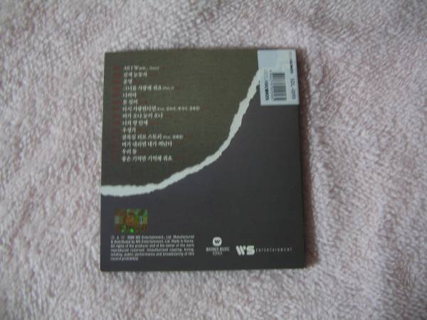 韓国音楽★ハ・ドンギュン 2集/ANOTHER CORNER WANTED CD_画像3
