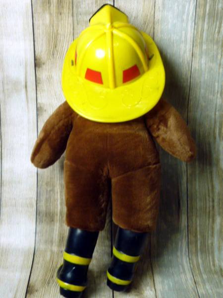 【y2059】◆FIREDEPT Patriot Bear Stuffed Animal Plush by JJ Windy◆検索ワードファイヤーデプト消防士アメリカの画像3