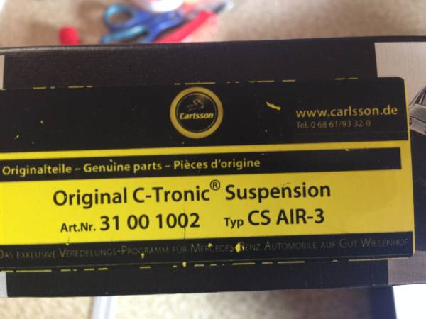 CARLSSON カールソン エアサスコントローラー BENZ W212 GL550_画像2