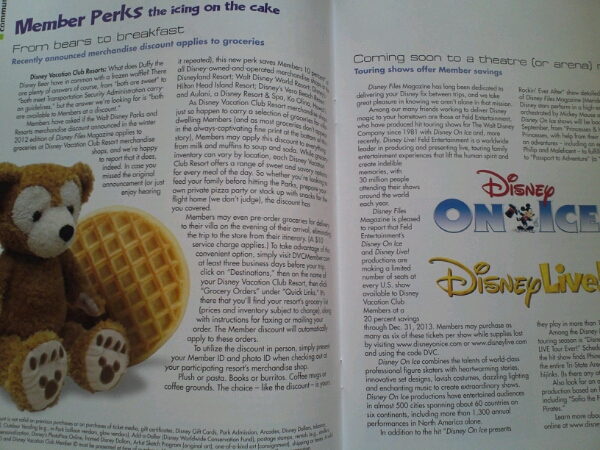 Disney FILES Magazine Summer 2013 ディズニー バケーションク_画像2