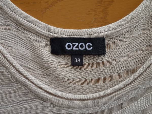 OZOC( Ozoc ) no sleeve thin tunic 38 number 