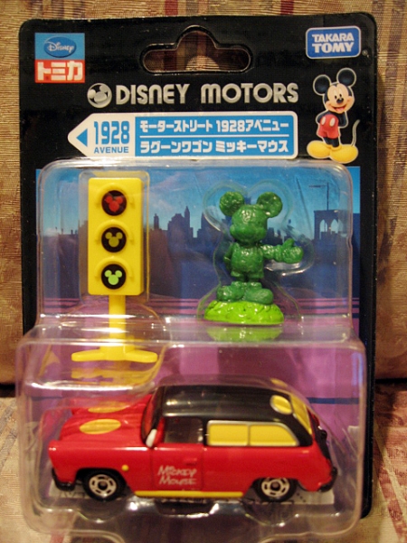 ★ディズニー トミカ ディズニーモータース モーターストリート 1928 アベニュー ラグーンワゴン ミッキーマウス