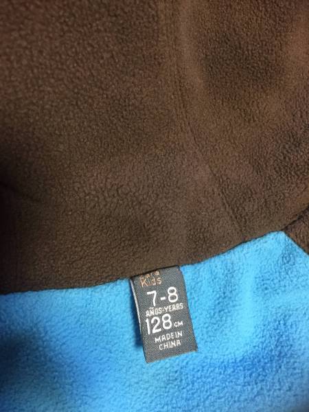 ZARA KIDS* Zara * мужчина .128cm* пальто * двусторонний * зима предмет ликвидация **