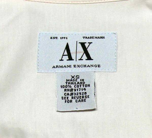  Armani Exchange рубашка с длинным рукавом блуза XS
