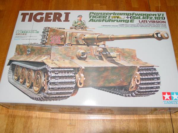 1/35 タミヤ MM-146 ドイツ 重戦車 タイガーⅠ型 後期生産型
