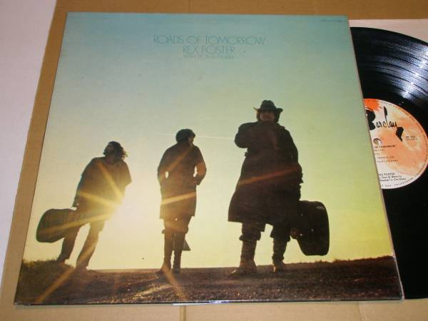 REX FOSTER Roads Of Tomorrow UK盤LP Barclay RCA 80432 レックス・フォスター with Don Harding & Merrily Weeb from Rachel's Children 一般