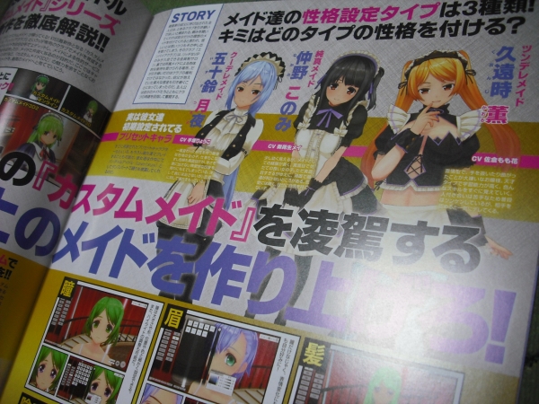【カスタムメイド3D2★ミニファンブック小冊子】 PCゲーム 非売品 カスメ Custom Maid Kiss