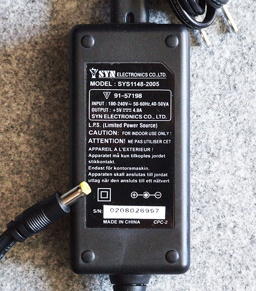 SYN SYS 1102-2005 5V4A_画像1
