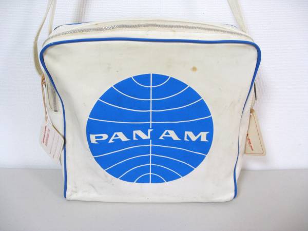 Yahoo!オークション - 1960年代 中古 パンナムバッグ(Pan Am Yahoo!オークション - 1960年代 中古 パンナムバッグ(Pan Am