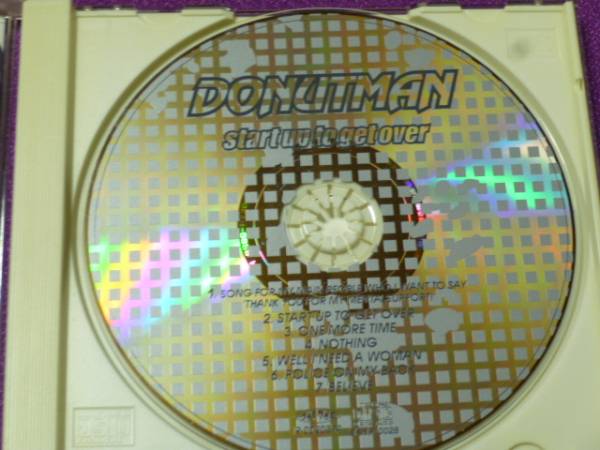 CD DONUT MAN/START UP TO GET OVER／SKYR-0028  2011の画像3