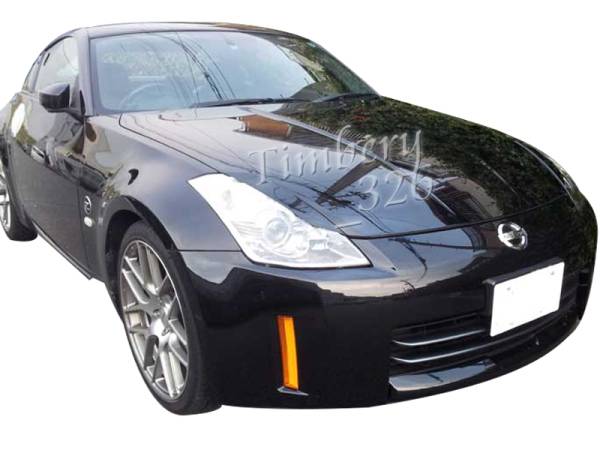 即納 アイライン 日産350Z フェアレディZ Z33 5代目 塗装色付 ABS製 2003-2008_画像1