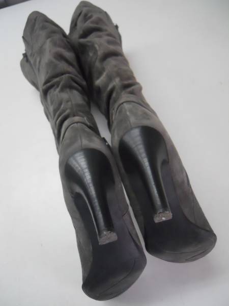 WHITE MOUNTAINV lady's long boots V24.0-24.5cm degree 